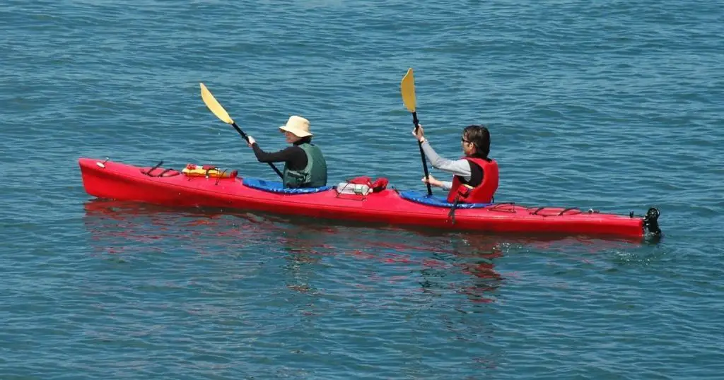 tandem kayak for two people