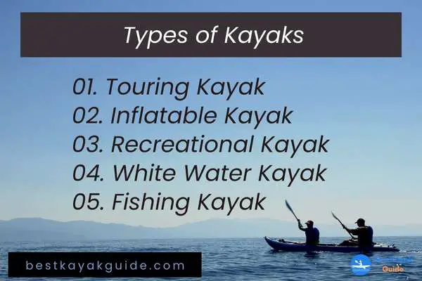 Types of Kayaks